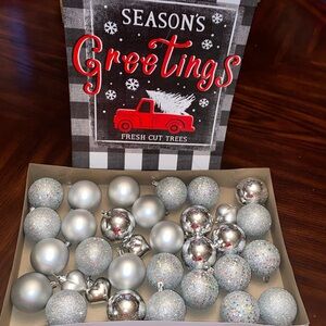 Box of Christmas Ornaments 🎄
